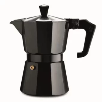 Pezzetti Italexpress Moka Pot + Italiano Vero Blend - Black